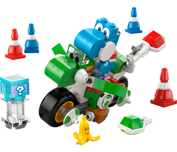 LEGO Super Mario 72031 Mario Kart – Yoshi Bike - 1284152 - zdjęcie 3